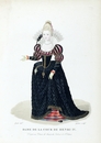 アンリ四世の宮廷の貴婦人 Dame de la cour de Henri IV