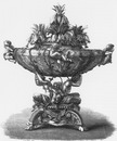 "Corbeille style Louis XV, exposée par M. Froment-Meurice." フロマン=ムリス社出展のルイ15世様式のかご