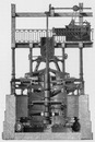"Machine à agglomérer la houille, de M. Félix Debaynin (Médaille d'or)." フェリックス・ドベイナンの煉炭製造機械（金メダル）