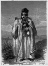 Costumes de l'empire d'autriche : Slovaque. オーストリア帝国の民族衣装 スロバキアの男