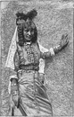 Une Oulad-Nail.1900年博 ウーラド・ナイルの女性