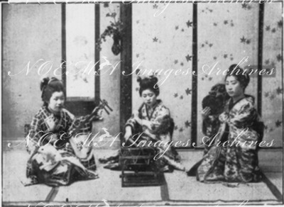 Japonaises.1900年博 日本女性たち