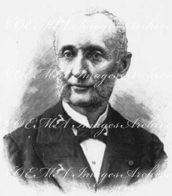 M.Meline.Président de la section agronomique.1900年博 農学セクション議長メリーヌ氏