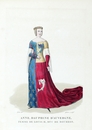 アンヌ・ド・ドフィーヌ・オーヴェルニュ（ブルボン公ルイ二世夫人）Anne de Dauphine d'Auvergne （Femme de Louis Ⅱ, Duc de Bourbon）