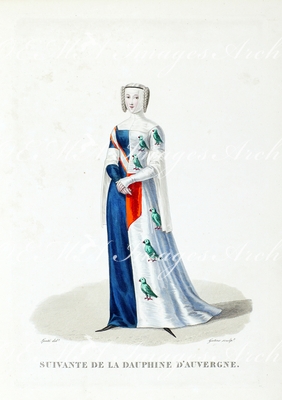 ドーフィーヌ・ドーヴェルニュの侍女 Suivante de la Dauphine d'Auvergne