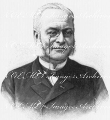 "M.A.Grison, directeur des services financiers." 1900年博 財務担当ディレクターA・グリゾン氏