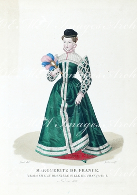 マルグリット・ド・フランス （フランソワ一世の三女 末娘） Marguerite de France（Troisieme et dernière fille de Francois Premier）