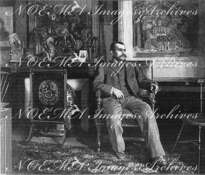 "M.J.Bouvard, directeur des services d'architecture de l'Exposition de 1900." 1900年博 1900年博覧会の建築事務所長J.ブヴァール氏