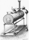 La physique et les physiciens.Machine électrique d'Armstrong.1900年博 物理と物理学者たち アームストロングの電気機械