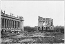 Aux Champs-Elysées.- Les derniers restes du Palais de l'industrie (Fevrier).1900年博 シャン＝ゼリゼ会場 － 産業館の最後の残骸（2月時点）