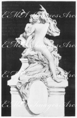 Les sculptures du Grand Palais.- L'aurore.1900年博 グラン・パレの彫刻 － 「暁」