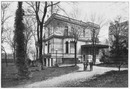 Le palais des souverains en 1900.- Facade latérale.1900年博 1900年の君主の館 － 側面ファサード