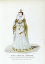 マルグリット・ド・ロレーヌ （アンリ三世妃ルイーズ・ド・ロレーヌの妹 ジョワイユーズ公夫人） Marguerite de Lorraine（Soeur de la  Reine, Louise de Lorraine, et Femme du Duc de Joyeuse）