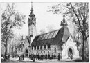 Le Pavillon de la Finlande.- Vue générale.1900年博 フィンランド館 － 全景