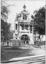 Au quai d'Orsay.- Le pavillon du Luxembourg en construction.1900年博 オルセー河岸 － 建設中のルーマニア館