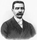 M.Eduardo Lopez de Romana Président de la république du Pérou.1900年博 ペルー共和国大統領エドゥアルド＝ロペス・ド・ロマーニャ氏