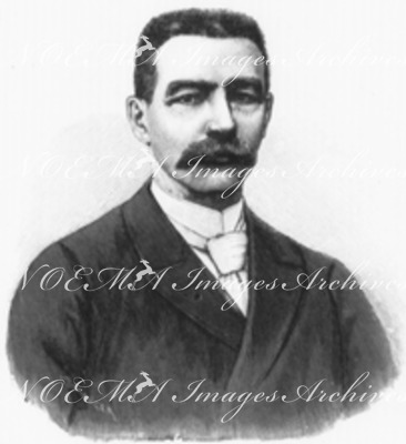 M.Eduardo Lopez de Romana Président de la république du Pérou.1900年博 ペルー共和国大統領エドゥアルド＝ロペス・ド・ロマーニャ氏