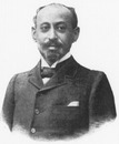 M.Tédéschi Commissaire délegue de la Serbie.1900年博 セルビア代表テデスキ氏