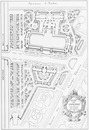 Plan des jardins aux abords des Palais des Champs-Elysées.1900年博 シャン＝ゼリゼ会場展示館付近の庭園地図