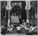 L'Algérie.- Une école arabe à Alger.1900年博 アルジェリア － アルジェのアラブ人学校