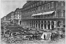 "Le métropolitain municipal.- La station du Louvre, rue de Rivoli." 1900年博 パリ市地下鉄 － リヴォリ通りのルーヴル駅