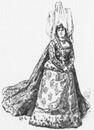 La reine Isabeau de Bavière.1900年博 ババリア王女イザボー