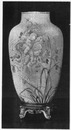 Vase de Saigon.- Décor de M.Aug.Rodin (1884).1900年博 サイゴンの壺 － ロダン氏による意匠 （1884年）