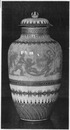 Vase de Pompéi.- Décor de M.Aug.Rodin (1889).1900年博 ポンペイの壺 － ロダン氏による意匠 （1889年）