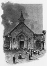 Paris en 1400.- La chapelle des Filles-Dieu.1900年博 1400年のパリ － 「神の娘たち」教会
