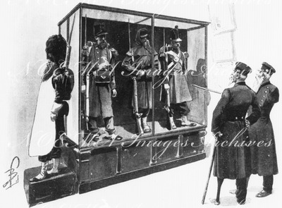 "L'Exposition militaire rétrospective française.- Afrique, Crimée, Italie." 1900年博 フランス軍回顧展 － アフリカ、クリミア、イタリア