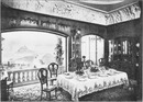 Aux Invalides.- Salle a manger nouveau style et diorama.1900年博 アンヴァリッド会場 － 新しいスタイルの食堂とジオラマ