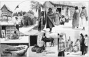 Les Malgaches au Trocadéro. 1900年博 トロカデロ会場のマダガスカル展