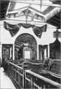 Le Pavillon de la Bulgarie.- Aspect du hall central.1900年博 ブルガリア館 － 中央ホールの様子