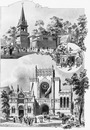 Les annexes de l'Exposition russe. 1900年博 ロシア館の別館