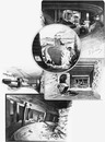 Exposition minière souterraine au Trocadéro.Galerie et chemin de fer électrique. 1900年博 トロカデロ会場における地下炭鉱の展示 電車と地下トンネル