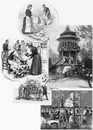 La toilette de l'Exposition. 1900年博 博覧会場の日常生活