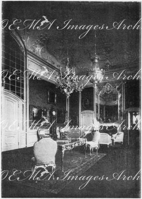 Le Pavillon de l'Empire d'Allemagne.- La salle d'argent du Grand-Frédéric.1900年博 ドイツ帝国館 － フリードリヒ大王の「銀の部屋」
