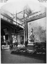 Le Pavillon de la Ville de Paris.Le plan à grande échelle du département de la Seine.1900年博 パリ市館 セーヌ県の拡大地図