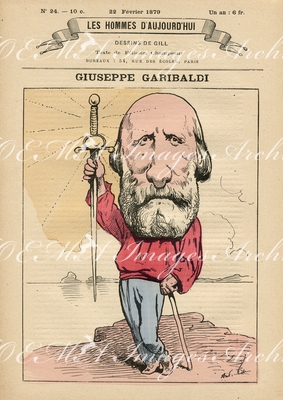 ジュゼッペ ガリバルディ Giuseppe Garibaldi Noema Images Archives