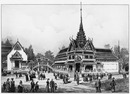 La Palais de l'Empire de Siam.- Ensemble des constructions.1900年博 シャム帝国館 － 建物の全容
