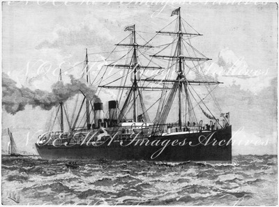 Les paquebots transatlantiques : 《La Champagne》. 大西洋定期船 「シャンパーニュ号」