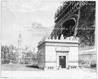 Pavillon de la République de l'Equateur au Champ de Mars. シャン・ド・マルス会場のエクアドル共和国館