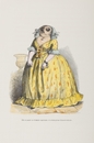 グランヴィル Grandville - 《彼女は上流のフクロウのつもりでポーズを取ったが、滑稽なフクロウでしかなかった。》 Elle se posait en chouette supérieure, et n’était qu’une chouette ridicule.