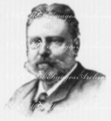 "Les Comités de l'Exposition universelle. - Les commissaires des groupes Ⅵ et Ⅶ. : M. A. Girard, Président du comité de la classe 50." 第6群 第7群委員会理事 A・ジラール氏 第50組委員会代表