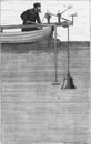 Fig. 1. - Bateau expéditeur du son. 図1. 音を発信する船