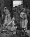 Les Tisseuses Kabyles a l'Esplanade des Invalides. アンヴァリッド会場でのカビリア人の女性の職子