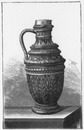Vase en grès. (Doulton et Cie.) グレの壷 (ドルトン社)