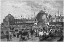 L'Exposition de Paris. - Supplément au N°19. Facade principale du palais du Champ-de-Mars. パリ万博 付録 19 シャン・ド・マルス会場の正面入場口ファサード