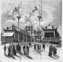 La Chine à l'Exposition. - Le pavillon chinois du Trocadéro. トロカデロ会場の中国館