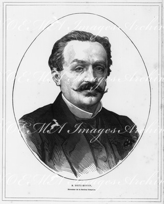 "L'Exposition de Paris. - Supplément du N°3. : M. Dietz-Monnin, Directeur de la Section française." パリ万博 付録 3 ディエツ=モナン氏、フランス部門監督